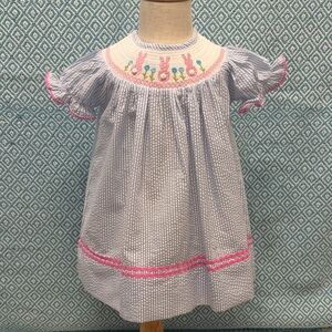 Lil Cactus Blue and Pink Dress